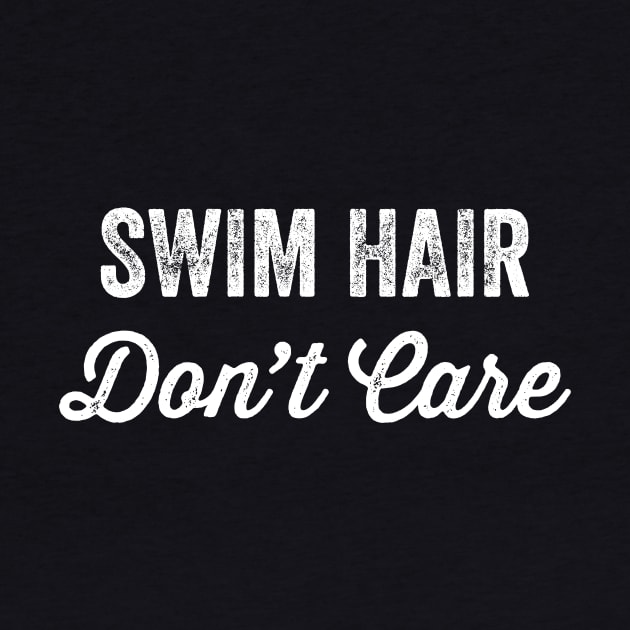 Swim hair don't care by captainmood